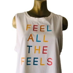 FIFTH SUN NWT Feel All the Feels TANK TOP Size XXL